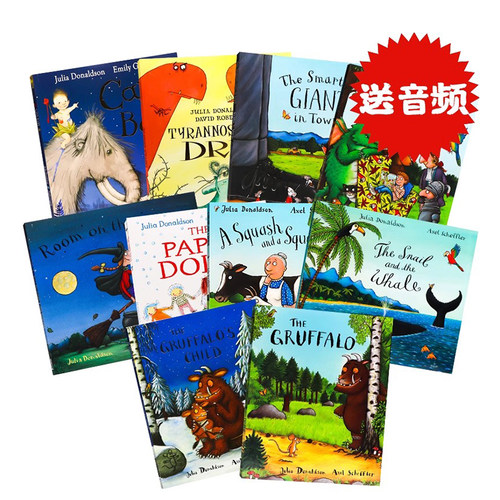 英文原版绘本茱莉亚唐纳森咕噜牛