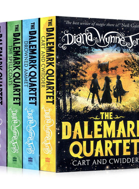 戴安娜·怀恩 琼斯戴勒马克四重奏系英文原版 Diana Wynne Jones Dalemark Quartet Series 奇幻小说进口书籍平装儿童文学英语读物