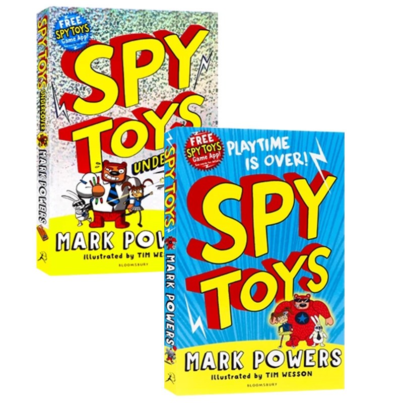 间谍玩具2册英文原版SpyToys