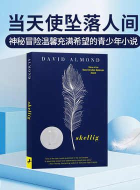 当天使坠落人间 英文原版 Skellig 普林兹儿童文学奖 中小学生课外兴趣阅读正版书籍畅销青春成长小说 David Almond 安徒生奖作家