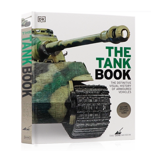 DK坦克百科全书英文原版 The Tank  Book 视觉图解图鉴工业产品艺术设计全彩页艺术画册彩色插图大开精装拖拉机科普百科读物