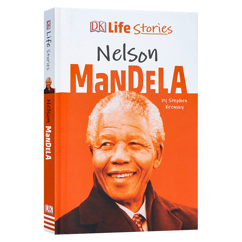 DK出品 纳尔逊·曼德拉 英文原版 DK Life Stories Nelson Mandela 精装全彩插图 少儿图解科普百科 有趣人物真实生活故事系列