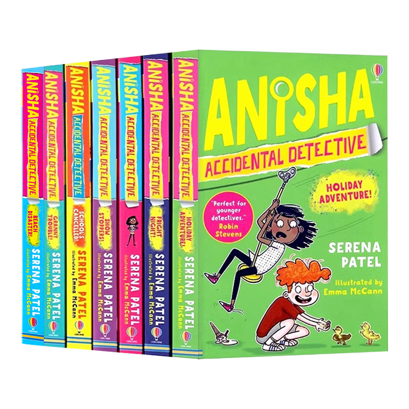 意外的侦探阿妮莎系列英文原版