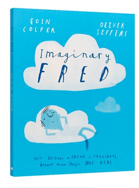 幻想中的弗雷德 英文原版绘本 Imaginary Fred 友谊故事 青少年课外阅读英语书籍 儿童文学 Oliver Jeffers新作 平装 Eoin Colfer