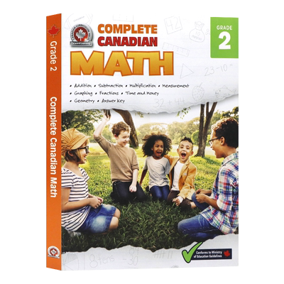 加拿大数学二年级英文原版