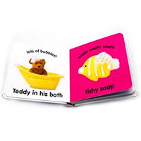 DK Baby Touch and Feel Bathtime Imported English original version Cardboard Book Sensory Training Learn while playing Children's English enlightenment 0-1-2-3 years old parent-child reading thumbnail 3