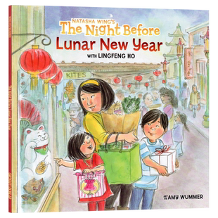 农历新年前夜 英文原版绘本 The Night Before Lunar New Year 中国传统文化新年主题春节节日平装图画书儿童亲子启蒙早教