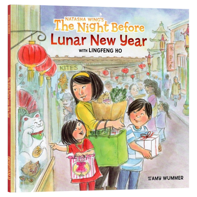 农历新年前夜英文原版绘本