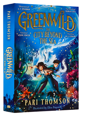 绿色荒野系列2 海那边的城市 英文原版 Greenwild The City Beyond the Sea 儿童图书奖奇幻冒险流行小说 Pari Thomson  AR6.1