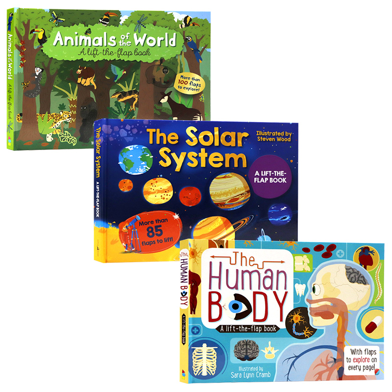 动物世界英文原版绘本