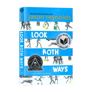 美国国家图书奖系列 英文原版小说 Look Both Ways 获奖儿童文学 纽伯瑞银奖 中小学生英语课外阅读故事书  Jason Reynolds