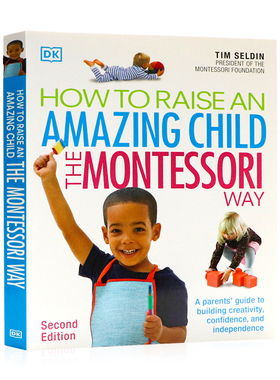 蒙台梭利家长指南英文原版How To Raise An Amazing Child the Montessori Way蒙氏教育如何用蒙台梭利的方式养育一个了不起的孩子