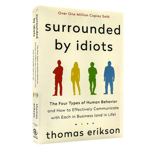 被白痴包围人类行为的四种模式英文原版小说Surrounded by Idiots The Four Types of Human Behavior 心理学行为学沟通的困境
