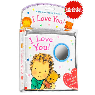 Book Church幼儿趣味绘本玩具游戏书 Jayne 晚安系列睡前故事玩具书Caroline 我爱你 Cloth You Love 绘本 英文原版