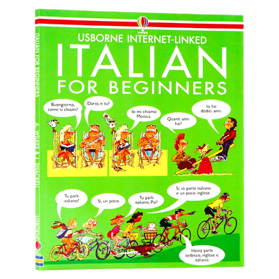 Usborne出品意大利语初学者英文