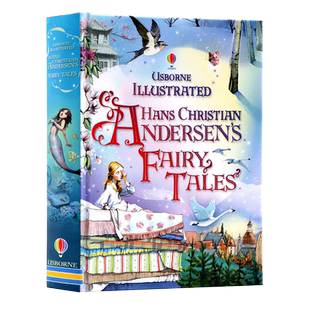 安徒生童话故事精装 英文原版绘本Usborne Hans Christian Andersen's Fairy Tales 12个故事合集 全彩插画版  经典童话图画故事书