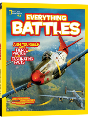 国家地理儿童版百科书战争的所有事英文原版National Geographic Kids Everything Battles 儿童百科图画书进口英语大开平装版书籍
