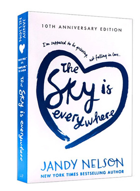 天空无处不在 英文原版小说 The Sky Is Everywhere 青春文学小说电影原著 扬迪·纳尔逊 Jandy Nelson 美国畅销书籍 进口图书正版