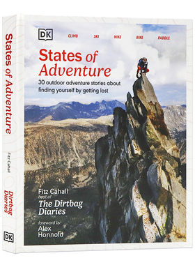 DK冒险状态关于迷失自我的故事英文原版 States of Adventure Stories About Finding Yourself by Getting Lost 激励自己精装书籍