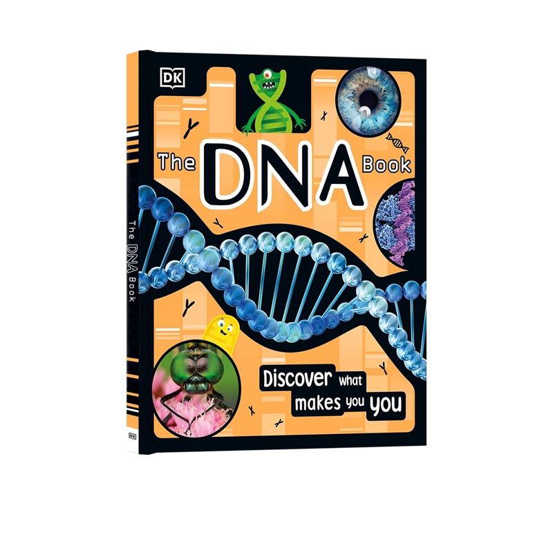 DK 发现是什么造就了你 英文原版 The DNA Book 人类的秘密