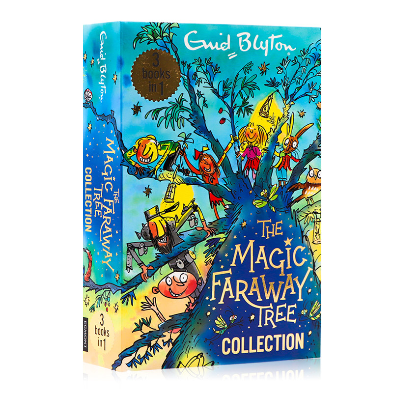 the magic faraway tree 英文原版 魔法树的人们the folk of the far