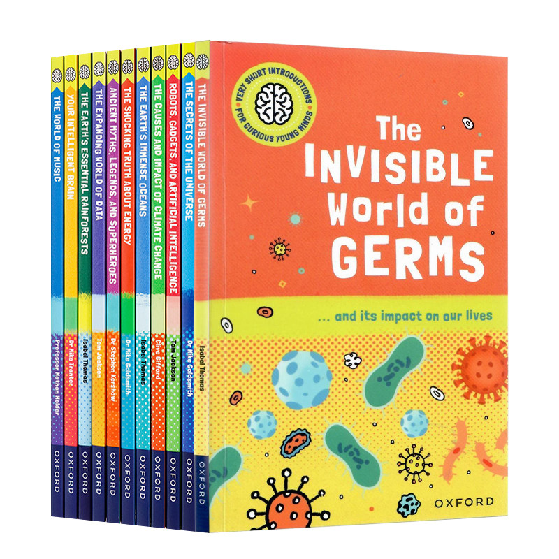 预售牛津青少年通识系列11册全套英文原版绘本 VSI for Curious Young Minds 给好奇年轻人的简短介绍课外拓展英语阅读进口书籍,书籍/杂志/报纸,儿童读物原版书,淘宝优惠券,粉丝福利购,淘宝优惠卷