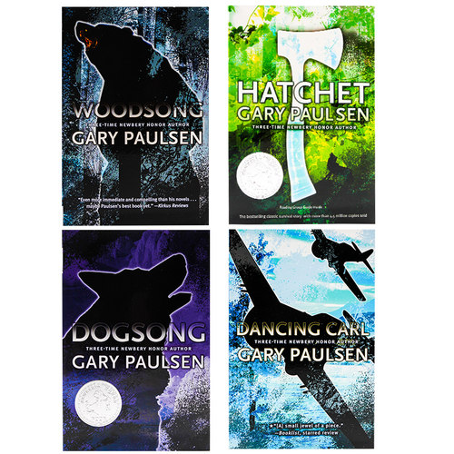 加里保尔森4册盒装英文原版小说