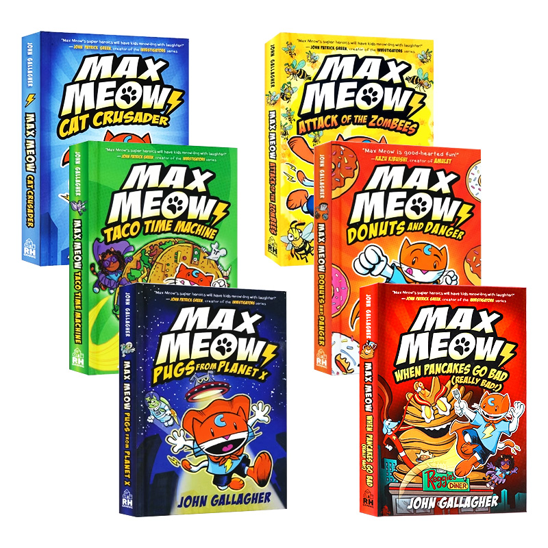 马克思猫1-6册全集英文原版