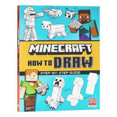 我的世界绘画活动书英文原版