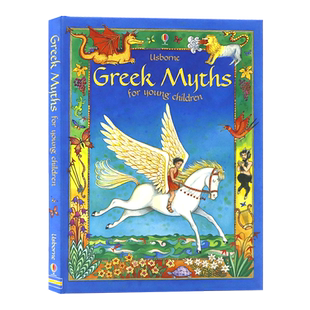 Usborne出品儿童的希腊神话英文原版 Greek Myths for Young Children 神话故事合辑英语课外读物精装全彩插图进口书籍
