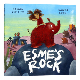 岩石英文原版 Magda Esme Brol绘制 牛津精品图画书儿童幽默搞笑温暖平装 Rock 埃斯梅 Oxford出版 大开全彩插画OUP 绘本