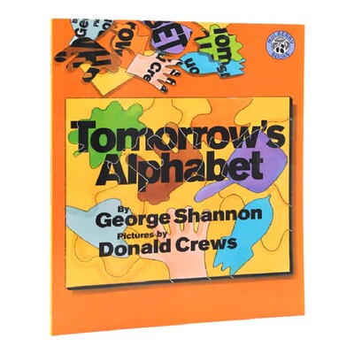 明日字母英文原版绘本