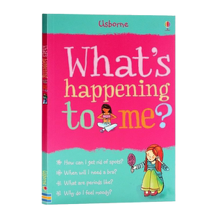 Usborne 我的身体怎么了 男女生2册 英文原版 What's Happening to Me Boy & Girl 性教育 青春期知识指南 儿童科普 生理知识