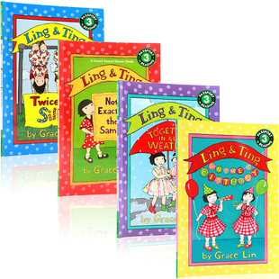 Ling & Ting 英文原版分级阅读绘本 Passport to Reading Level 3 一起过生日等 玲玲和婷婷系列  Ling and Ting Share a Birthday