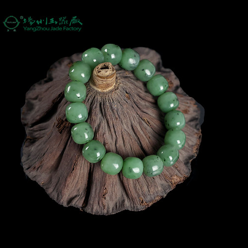 玉缘手串手链碧玉男女佩戴
