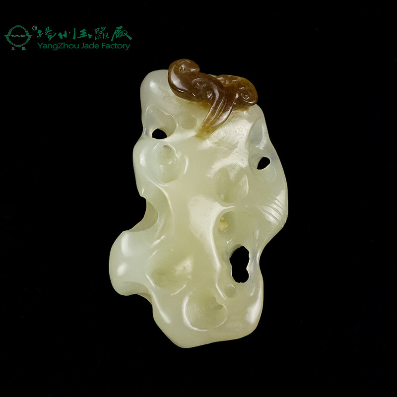 扬州玉器厂玉缘且末糖白玉