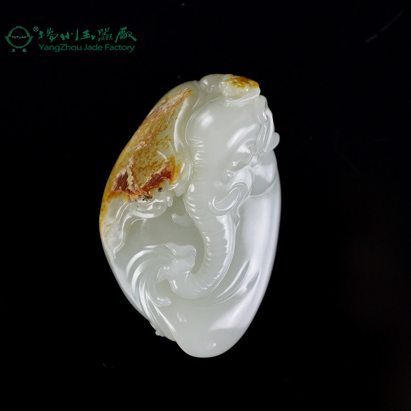 扬州玉器厂玉缘新疆白玉