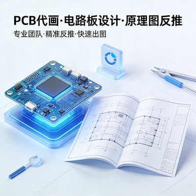 PCB代画电路板设计原理图反推