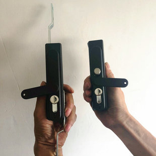 MS840锌合金电柜门锁 开关柜锁配电箱柜锁动力柜锁连杆锁天地锁