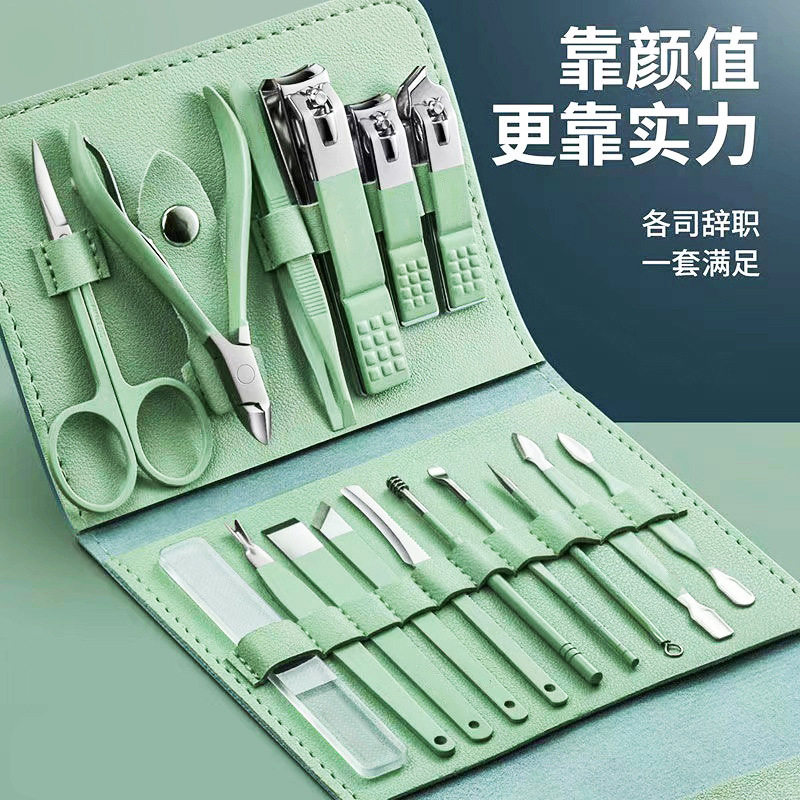 修剪指甲刀美甲沟修脚炎死皮钳工具大号男女家用斜口