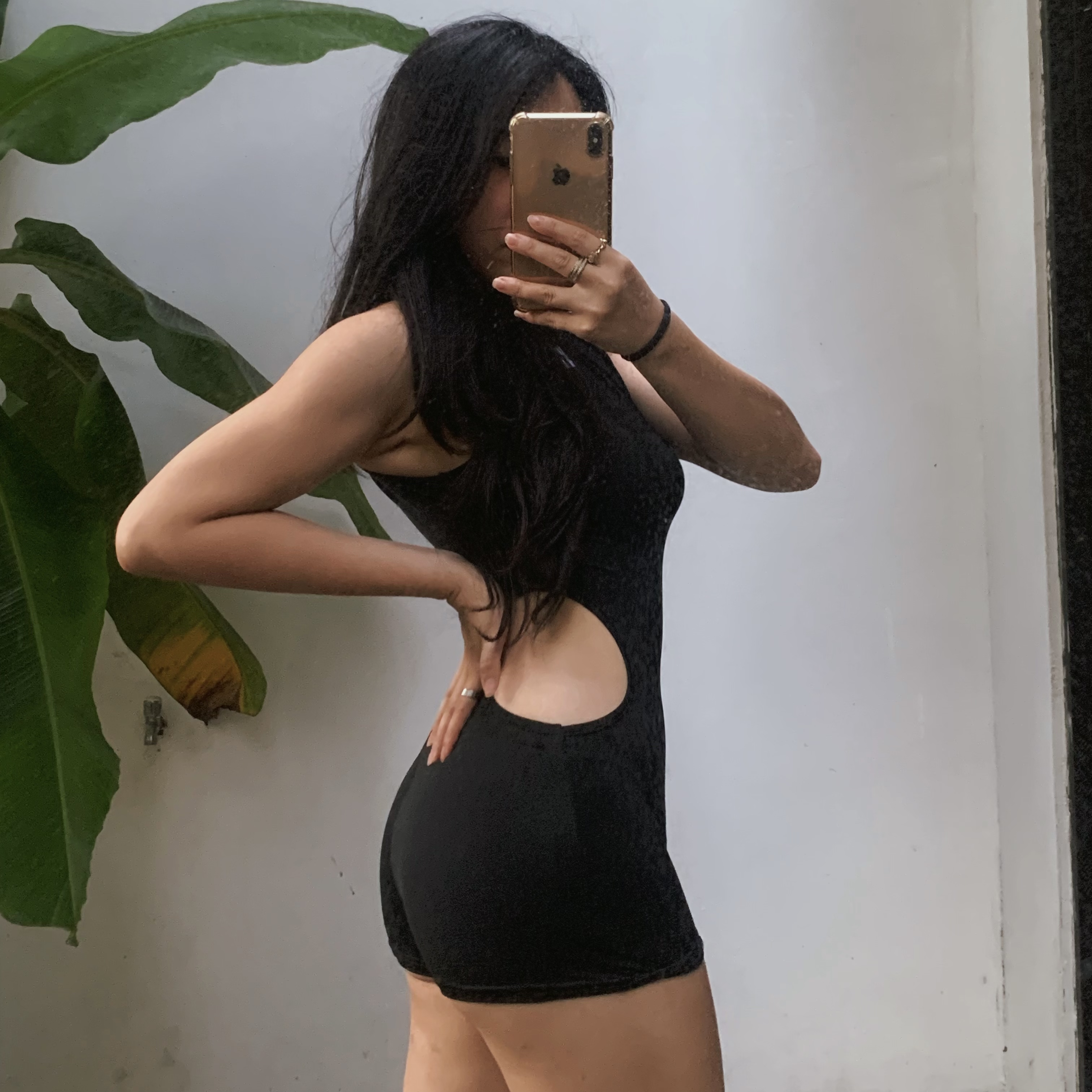 1996高腰短裤连体衣heels爵士舞