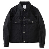 101军事工装 短款 水洗休闲牛仔夹克长袖 2021款 外套男非visvim dcdt