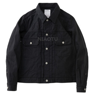 2021款101军事工装短款水洗休闲牛仔夹克长袖外套男非visvim dcdt