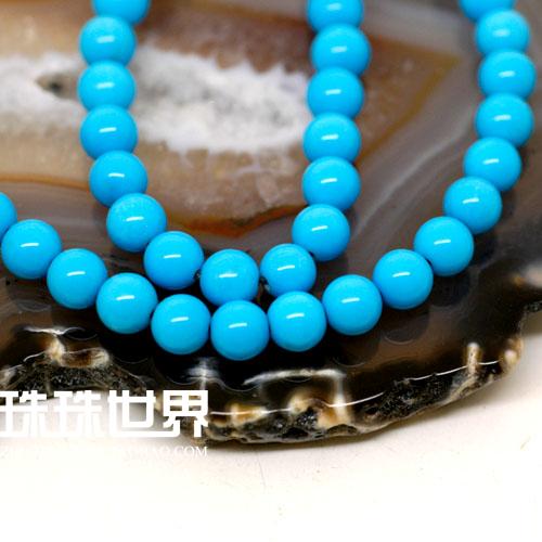 睡美人绿松石美国绿松石散珠