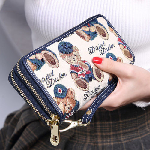 Little Princess Long Wallet Women  Multi-functional Clutch