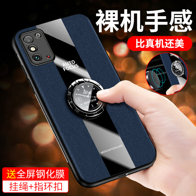 华为荣耀X30max手机壳软硅胶荣耀X30max手机套全包边毛球honorx30max外壳防摔KKG一AN70软壳网红潮