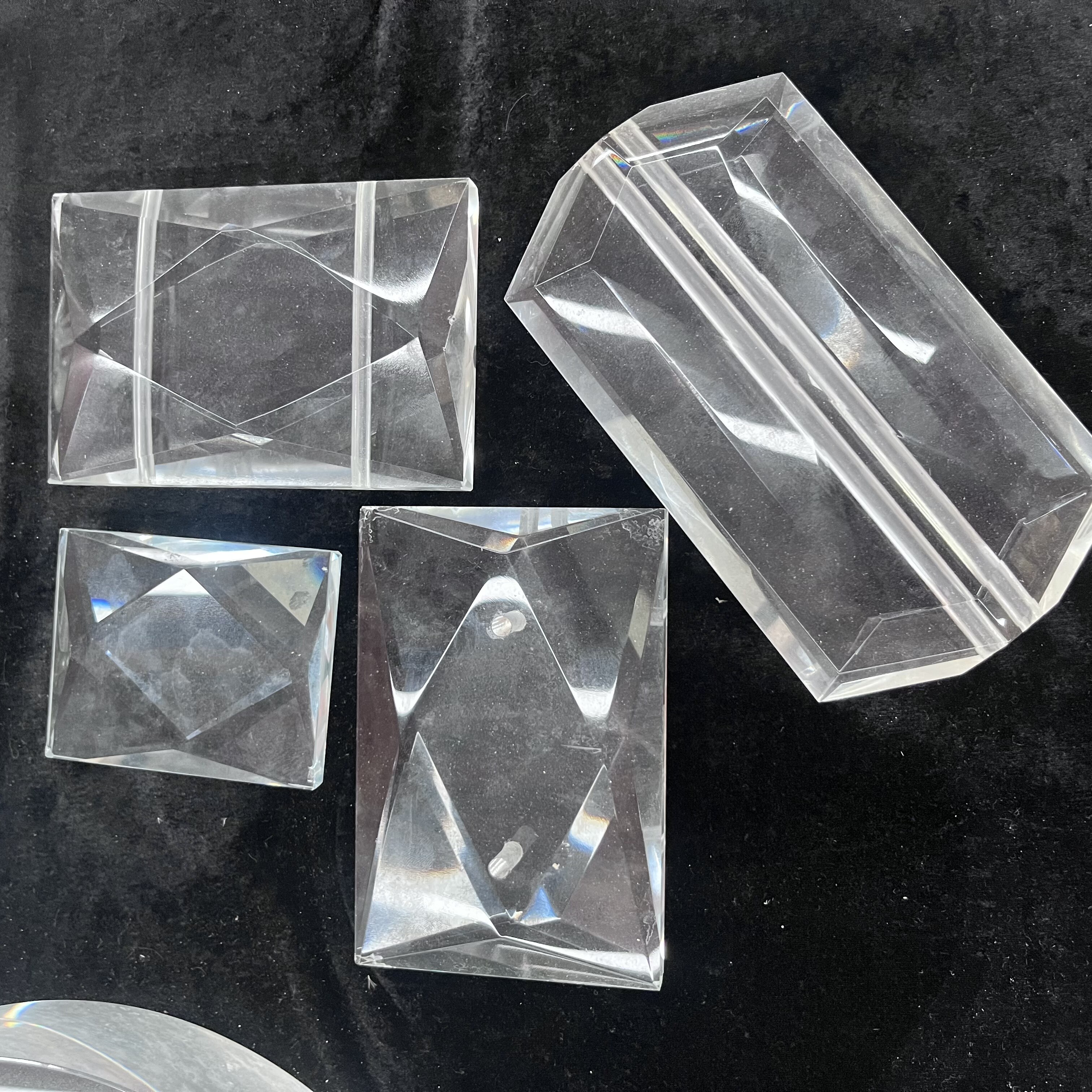 超白水晶钻石玻璃砖隔断墙商业区会所隔断墙不锈钢屏风玄关定制