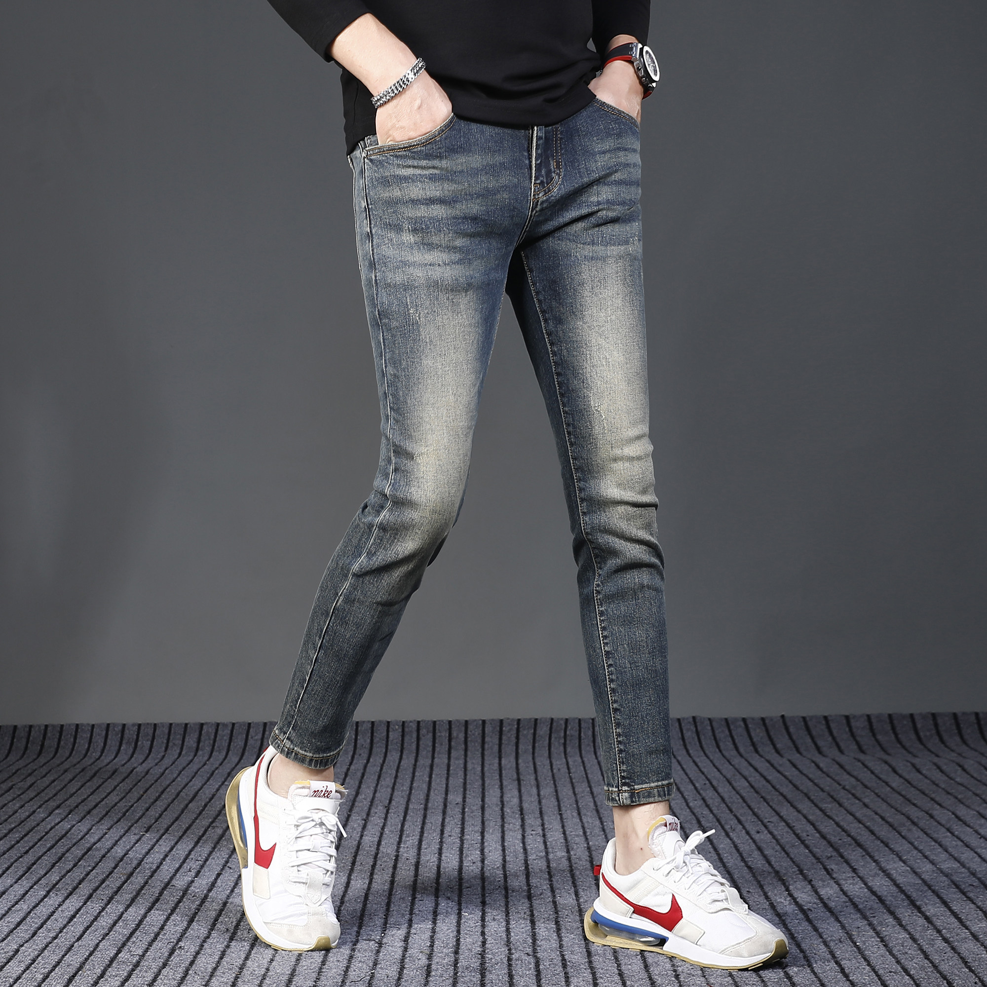 2024秋冬新款男士牛仔裤