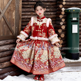 Studio 2025新款 女童冬装 马面裙套装 国风新中式 Lemon