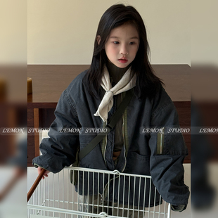 2025新款 Lemon 外套 加绒加厚 Studio女童冬装